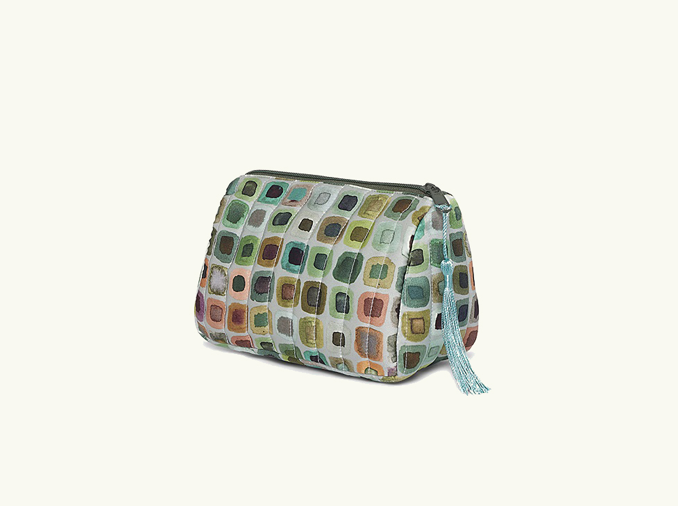 Ravenna Trousse in Duck Egg Mosaico