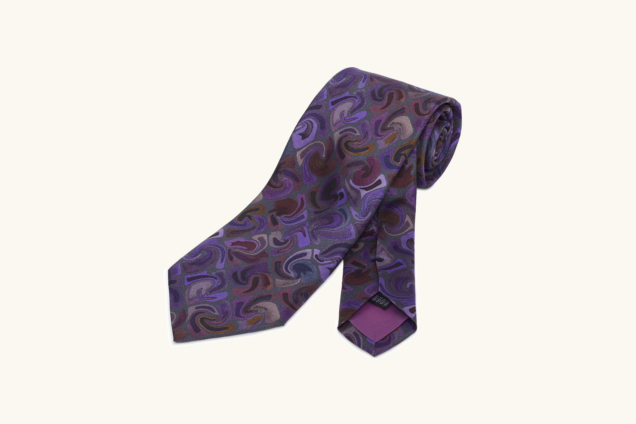 Firenze Tie in Violet Elica