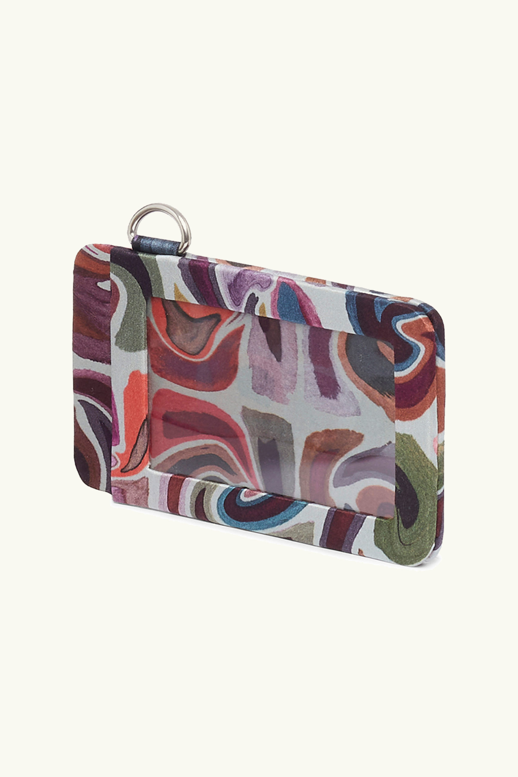 Sustainable Card Wallet in Tropical Elica