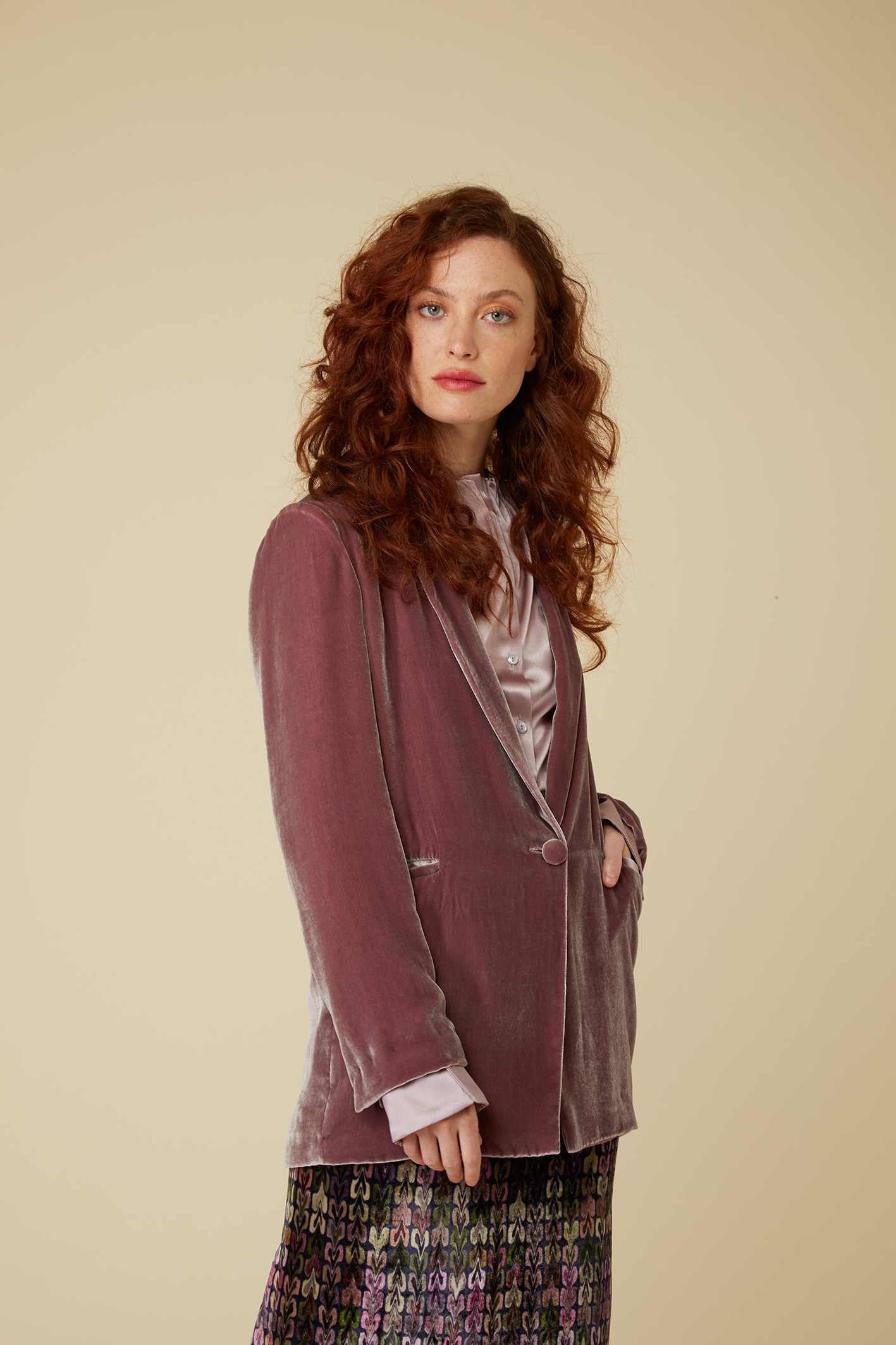 Maude Jacket in Orchid